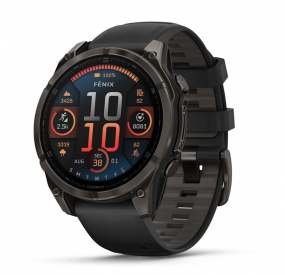 GARMIN - FENIX 8 47MM AMOLED SAPPHIRE - BLACK